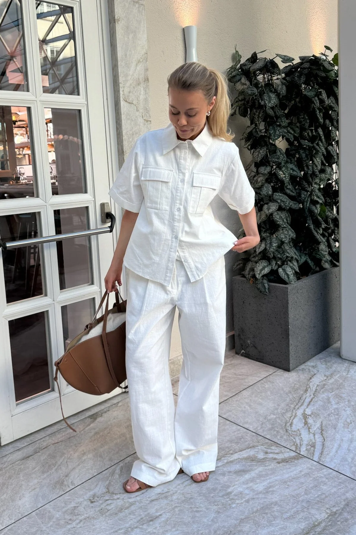 BYIC Celinaic Pants white white