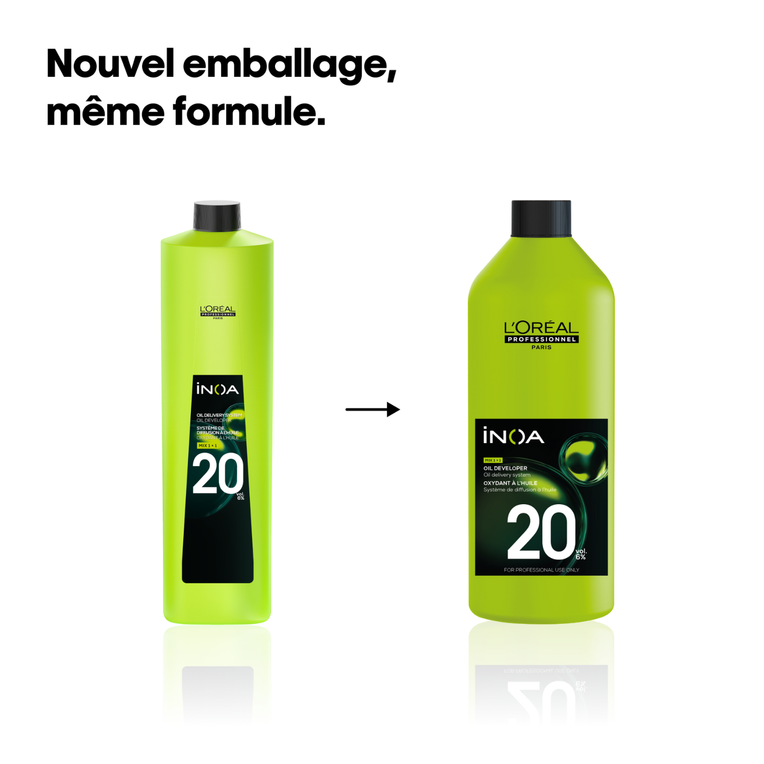 Oxydant Inoa L'Oral Professionnel 20 Vol 1 Litre