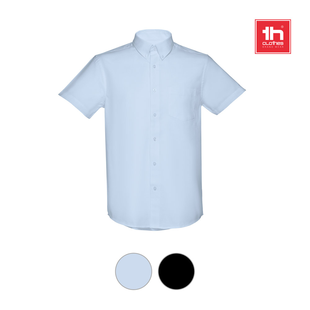TH Clothes 30157 - Chemise oxford à manches courtes pour homme