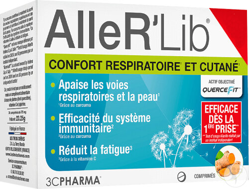 3 Chêne Aller'Lib Confort Respiratoire Et Cutane 15 Comprimés