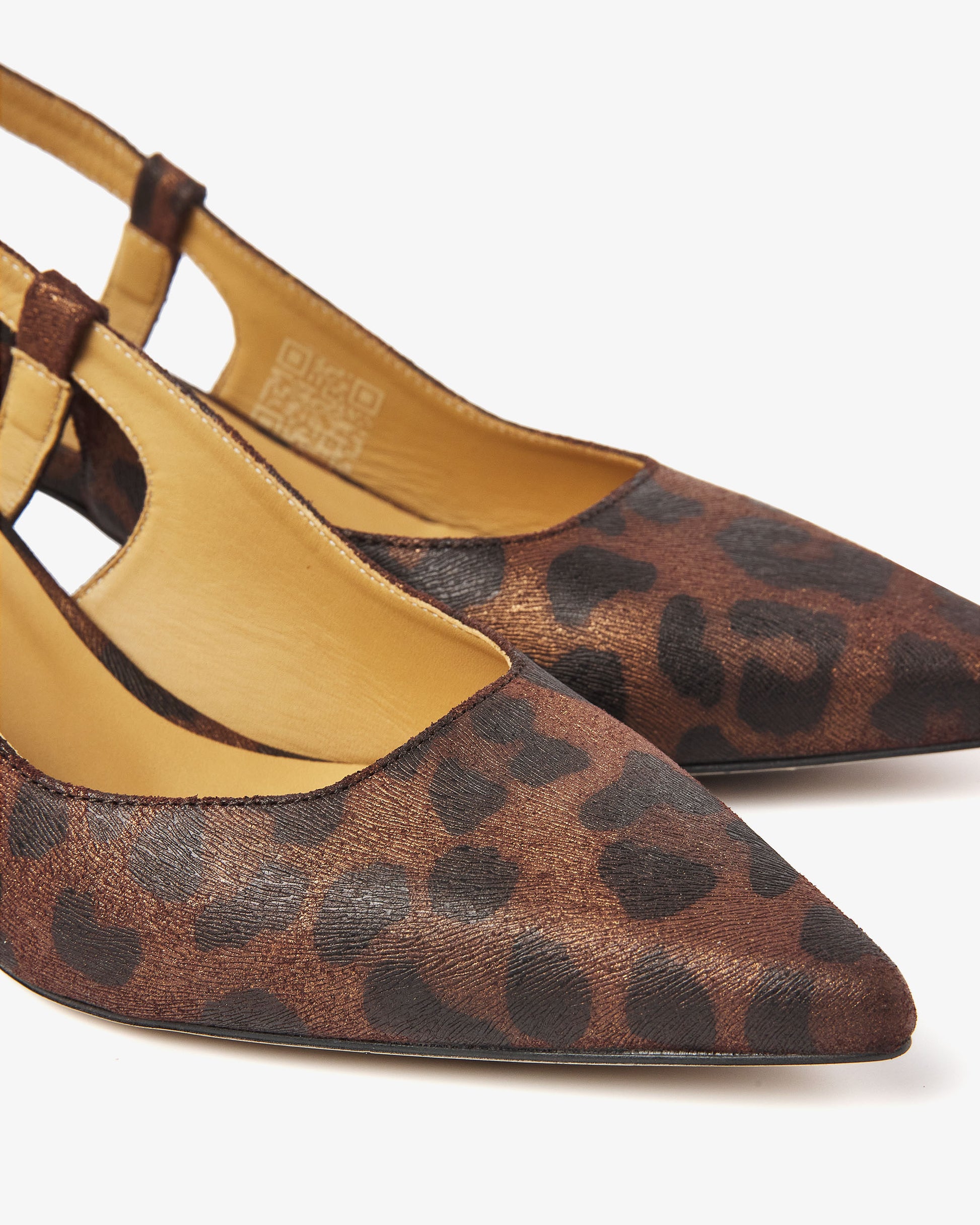 VIA VAI luipaardprint slingbacks Suzy Aliya