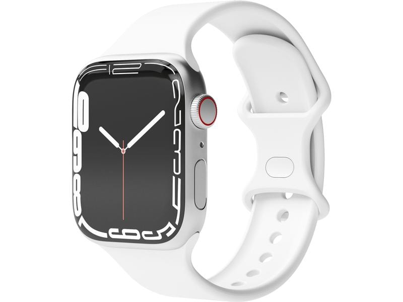 Vonmählen Classic Band Apple Watch 42/44/45/49 White Armband für Apple Watch 42/44/45/49 mm