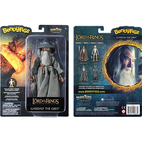 The Noble Collection Ringenes Herre bøjelig figur - Gandalf