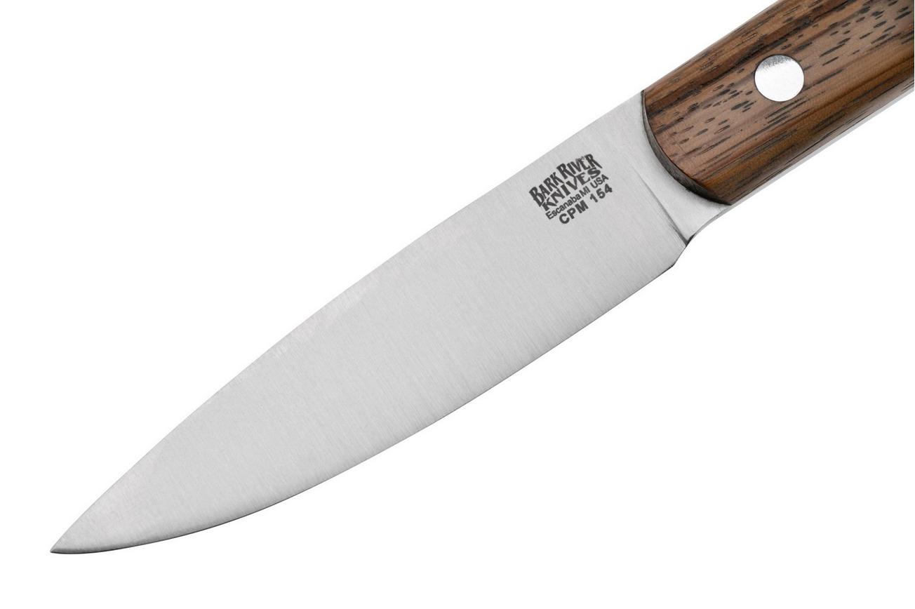 Bark River Bird & Trout CPM 154 Zebrawood, jachtmes