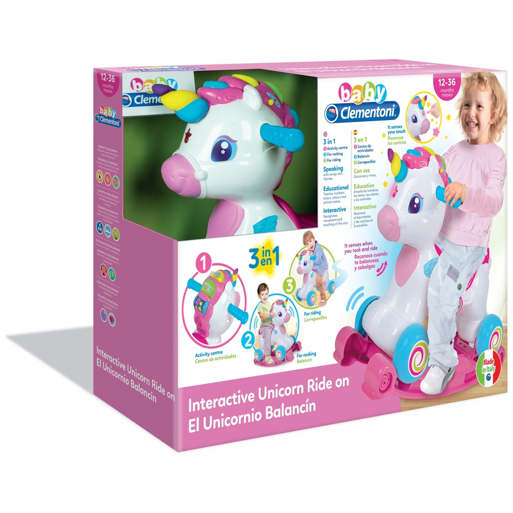 Baby Clementoni interaktives Reiteinhorn