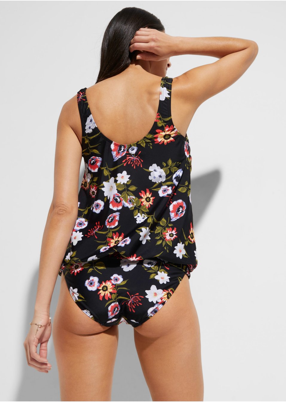 Haut de tankini avec polyamide recyclé
