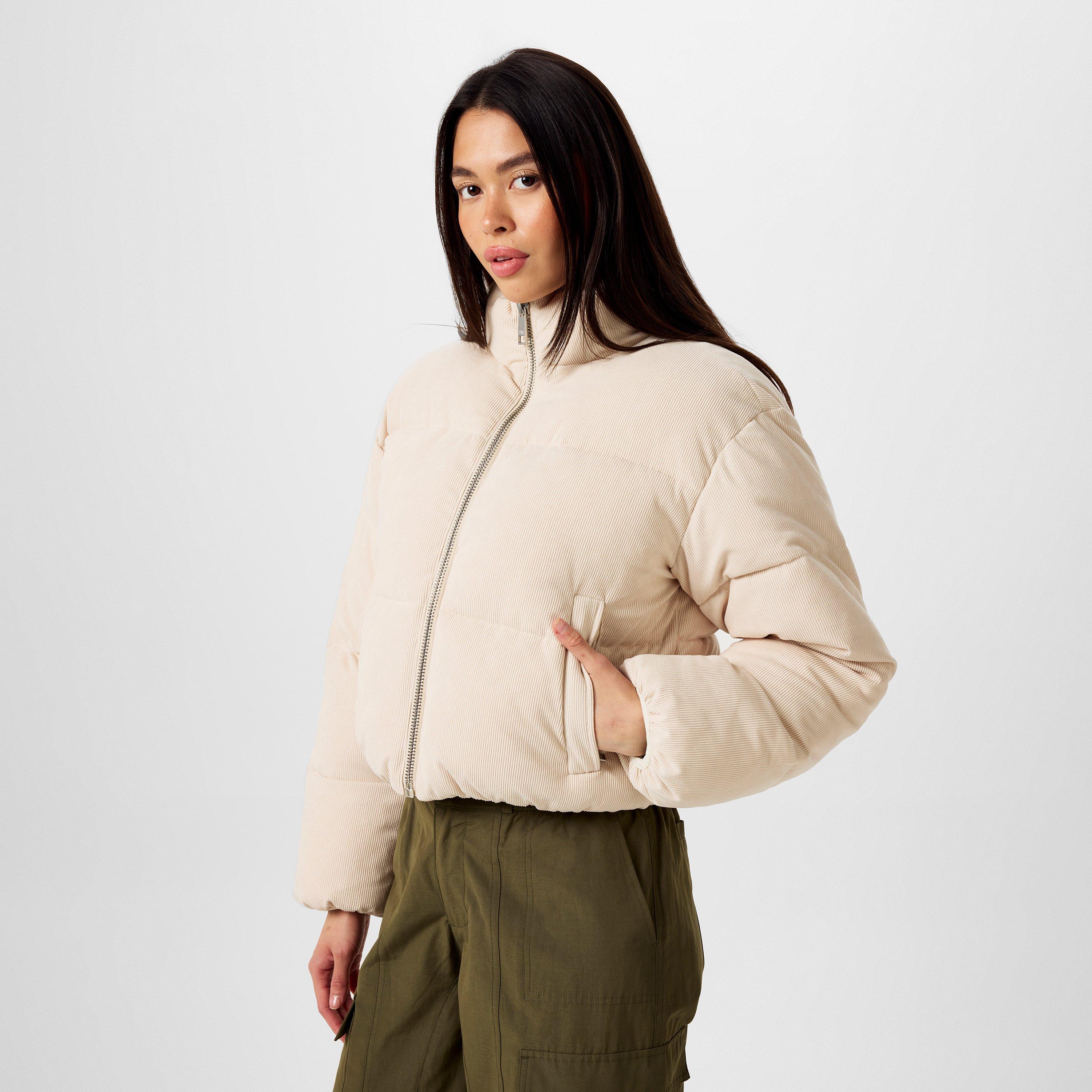 Jack Wills JW Cropped Puffer Jacket