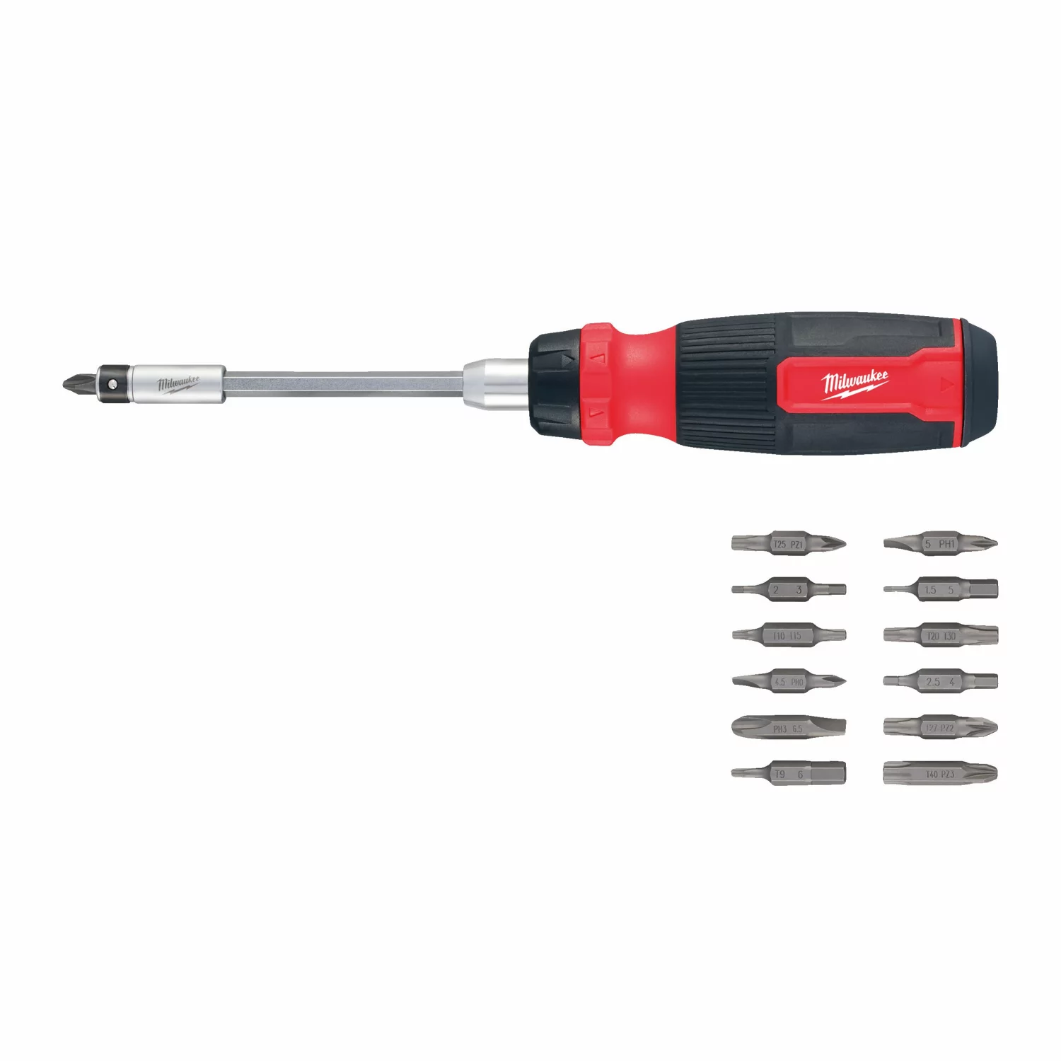 Milwaukee 4932480583 - 27 in 1 ratelend multi-bit schroevendraaier