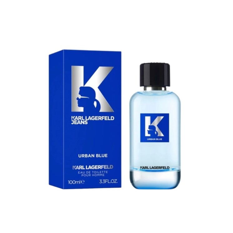 Karl Lagerfeld Urban Blue Eau de Toilette für Herren 100 ml