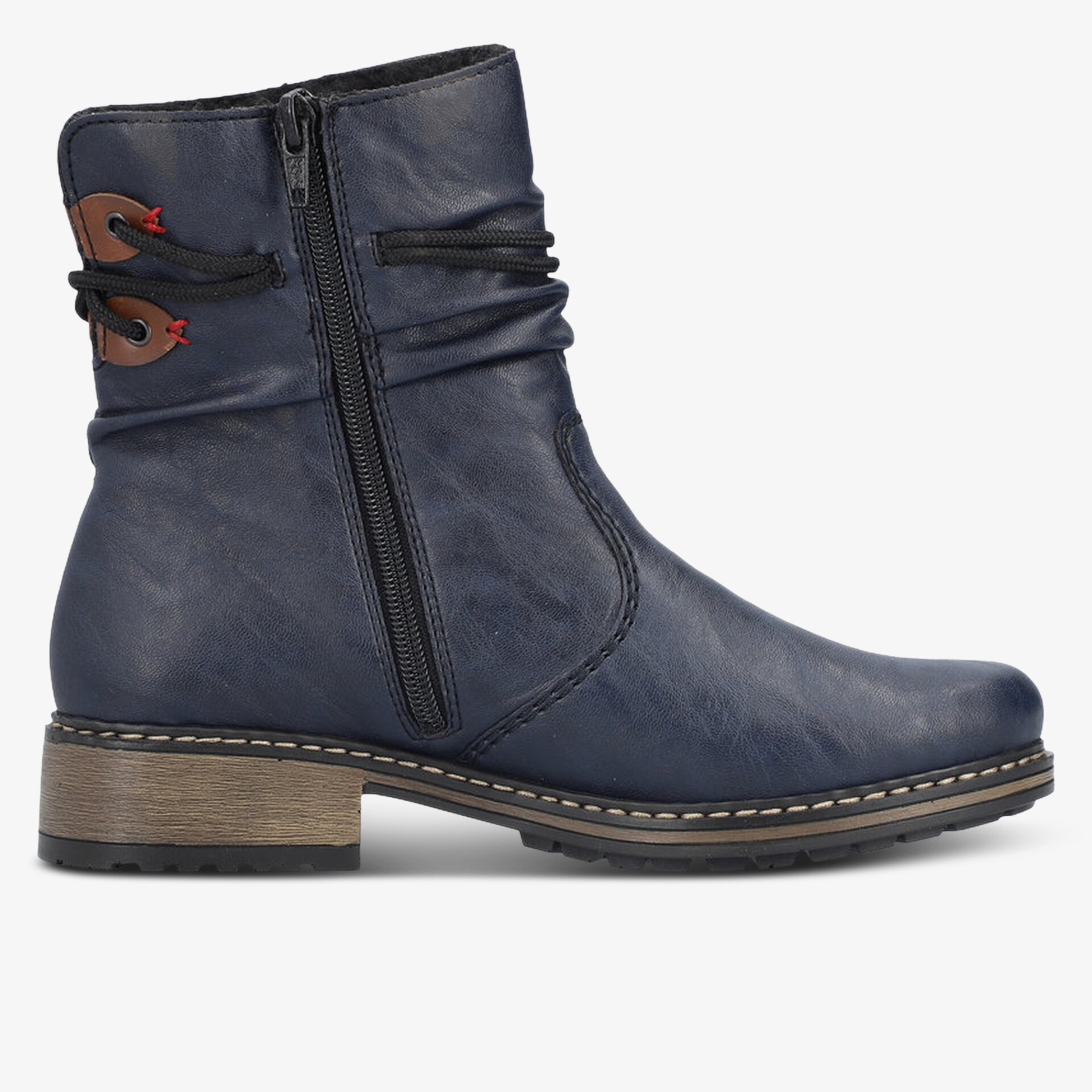 rieker Damen Klassische Stiefeletten blau