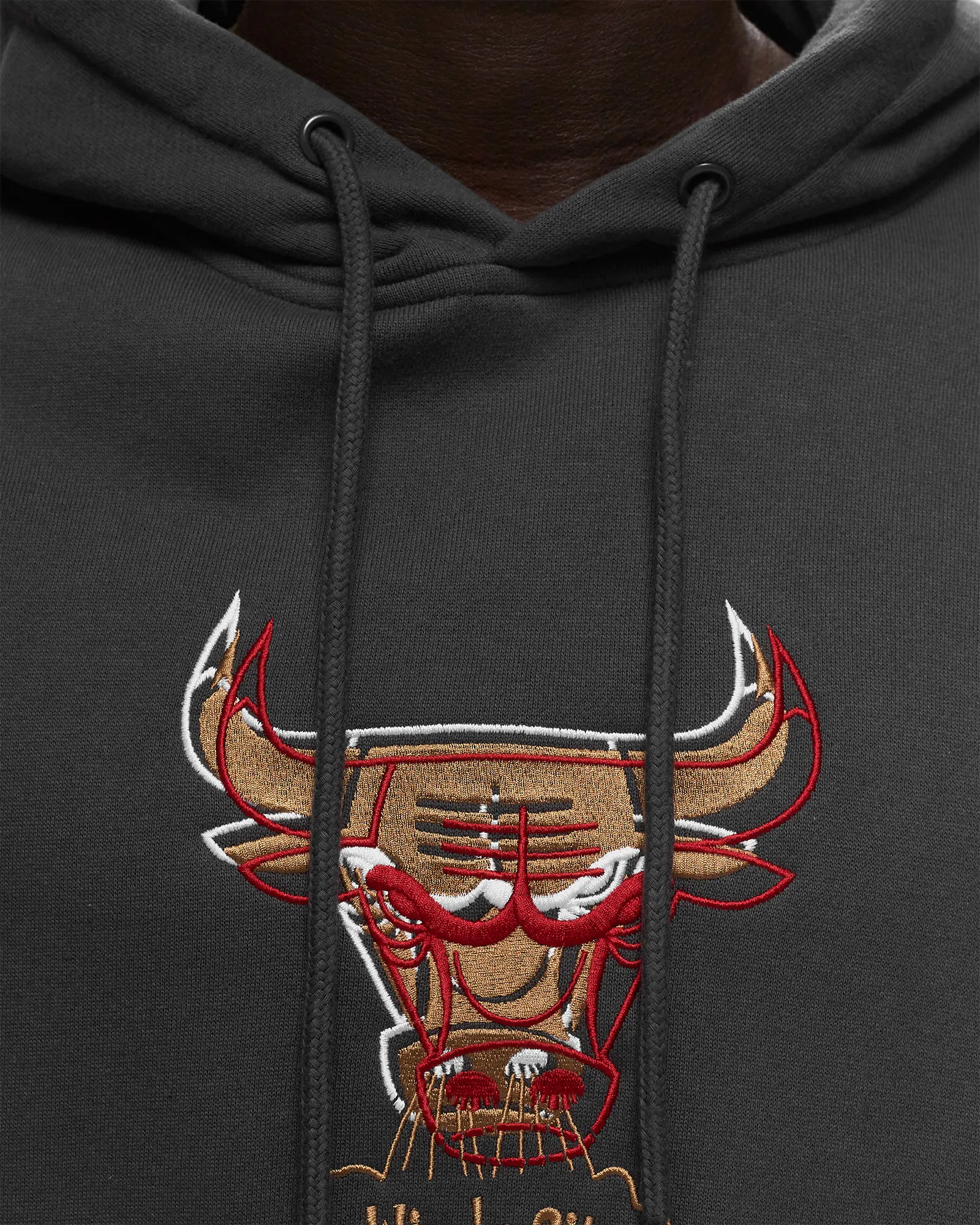 Mitchell & Ness NBA HOODIE CHICAGO BULLS GOLDEN HOUR GLAZE
