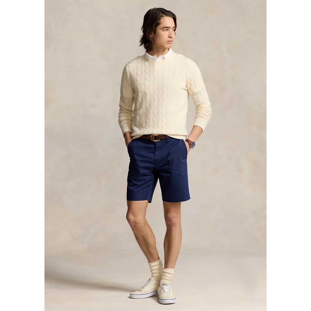 Tailored Fit Performance Shorts Herre Navy
