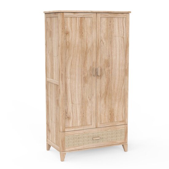 Nami Armoire 2 portes   Naturel        de               Théo