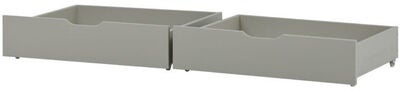 Hoppekids Sengeskuff ECO Comfort 2-pack, Dove Grey