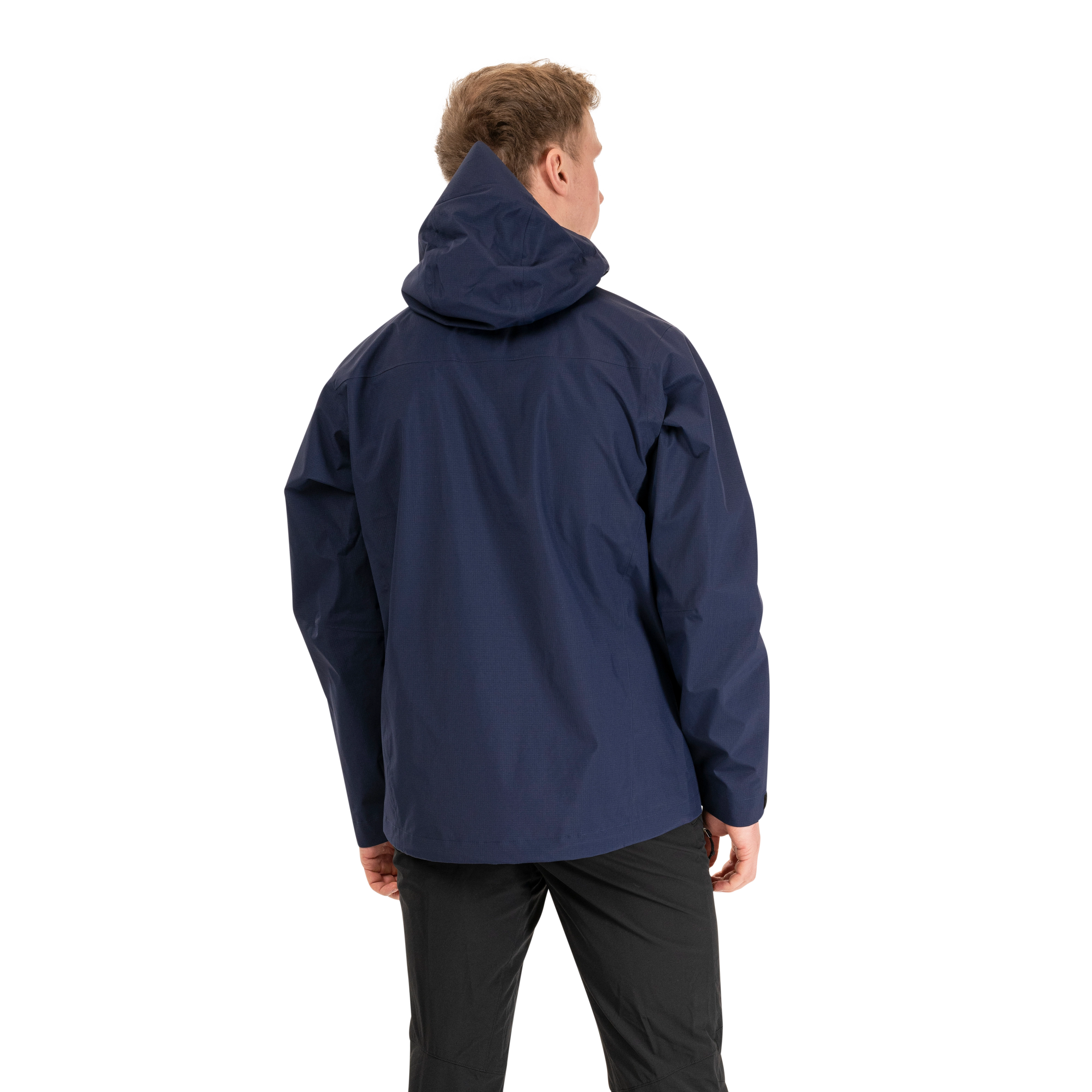 Essentials 3L Shell Jacket Men Navy Blue
