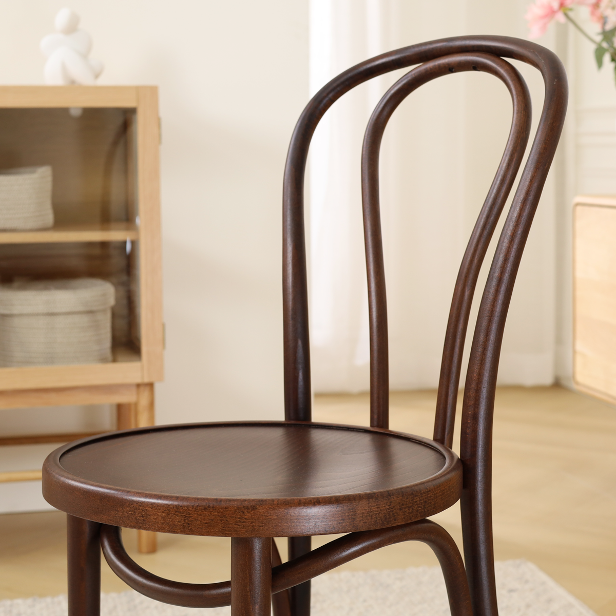 Houten bistrostoel Vienna Thonet No. 18 - walnoot