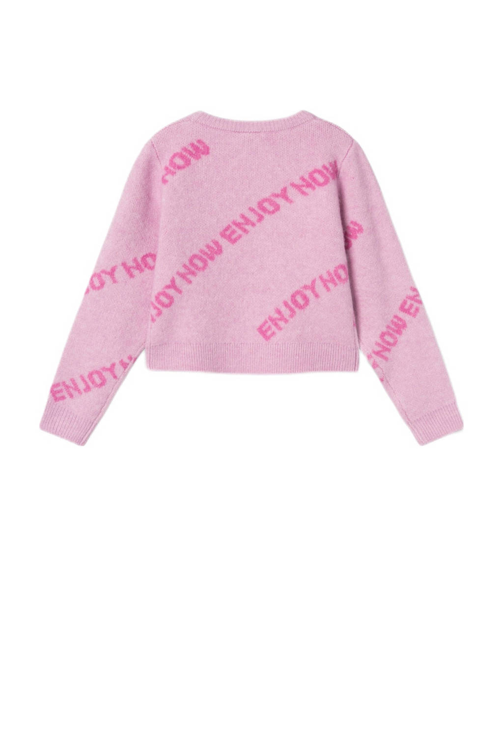 NAME IT gebreide trui roze