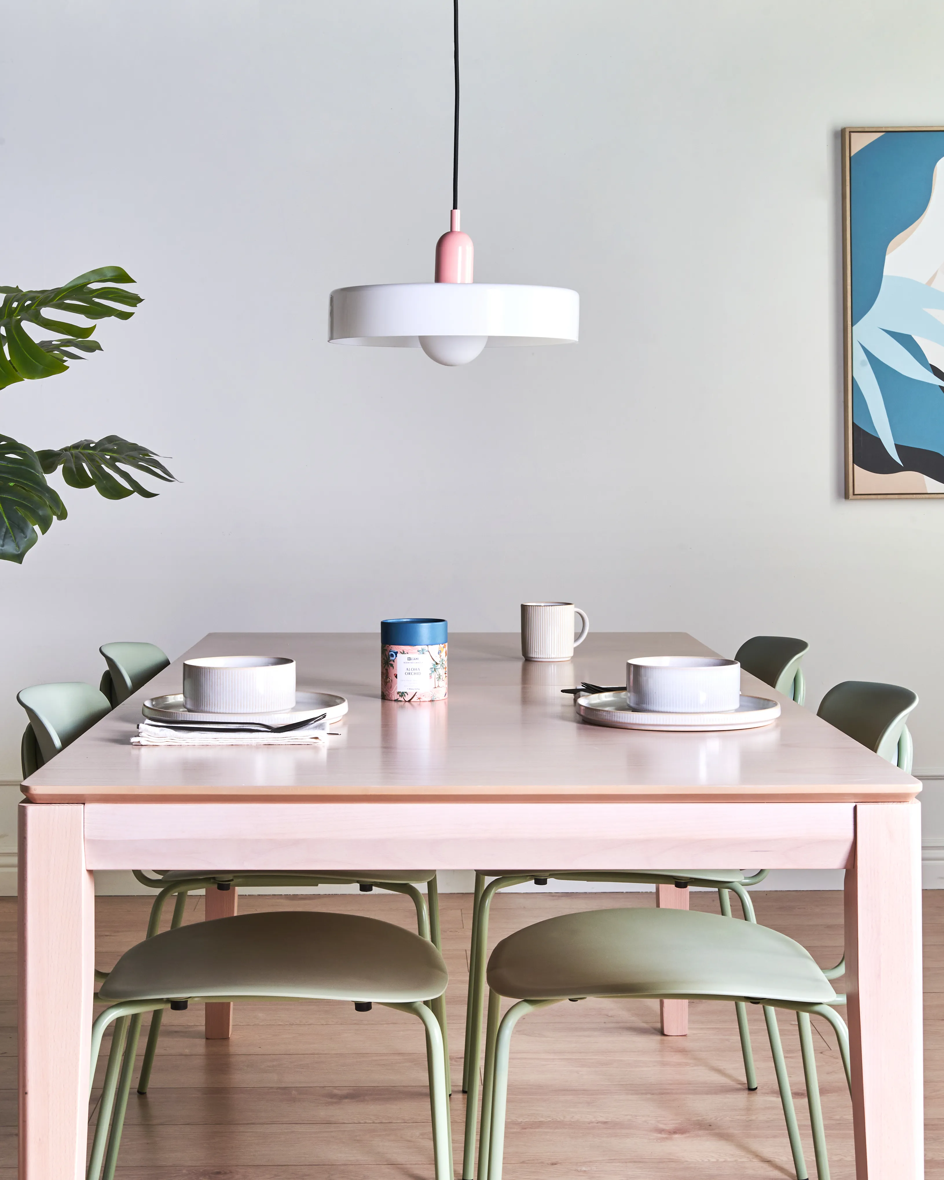 Hanglamp PAALA Glas Wit