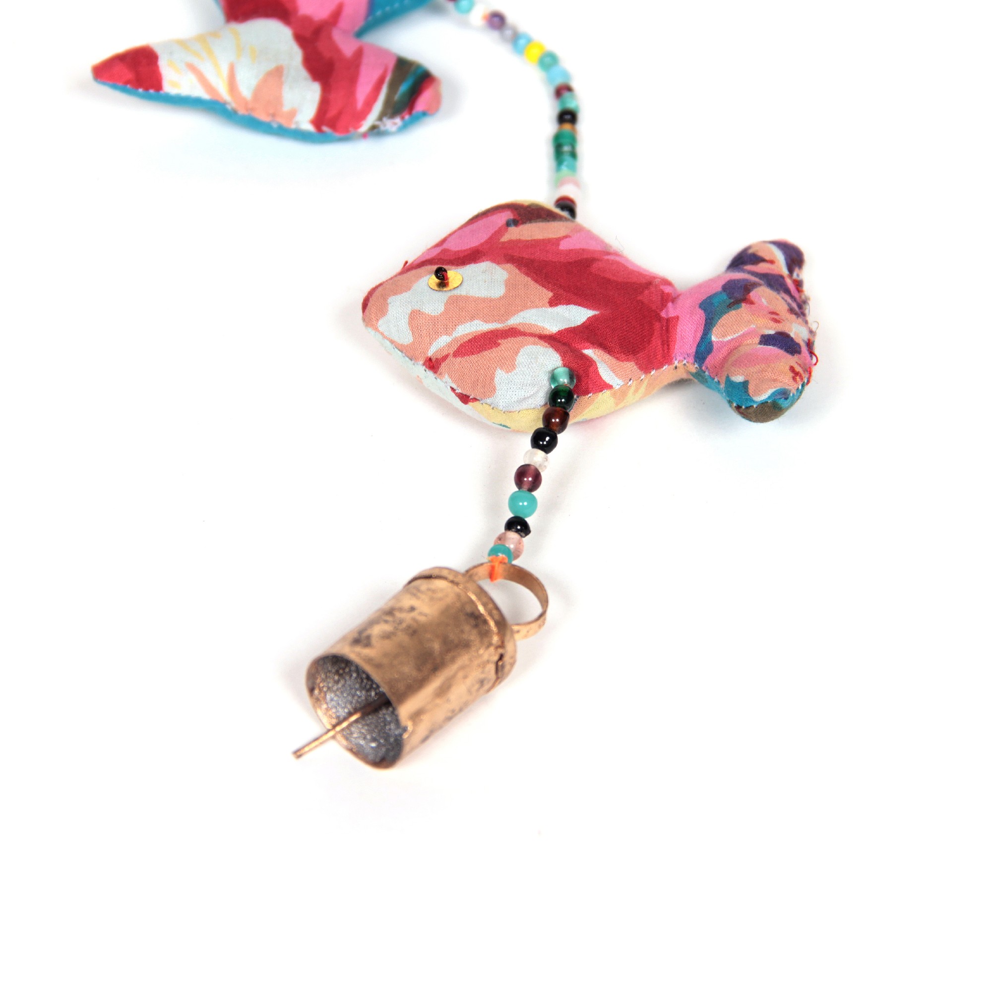5er Girlande 'Fische', multicolor, L 80 cm, B 2,5 cm, H 9 cm günstig bestellen