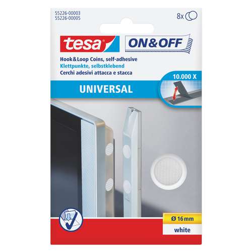 TESA® On & Off Klettpunkte