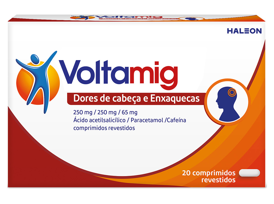 COMPRIMIDOS VOLTAREN VOLTAMIG 250MG/250MG/65MG 20C