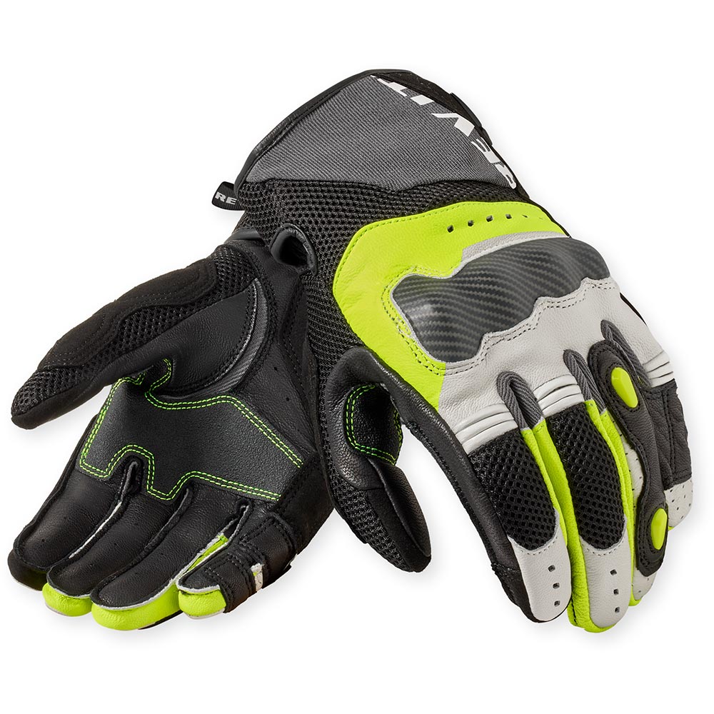 Rev'it - Gants Blaze Noir / Gris Clair / Jaune fluo