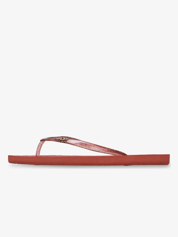 Viva Sparkle Tongs Orange Femme