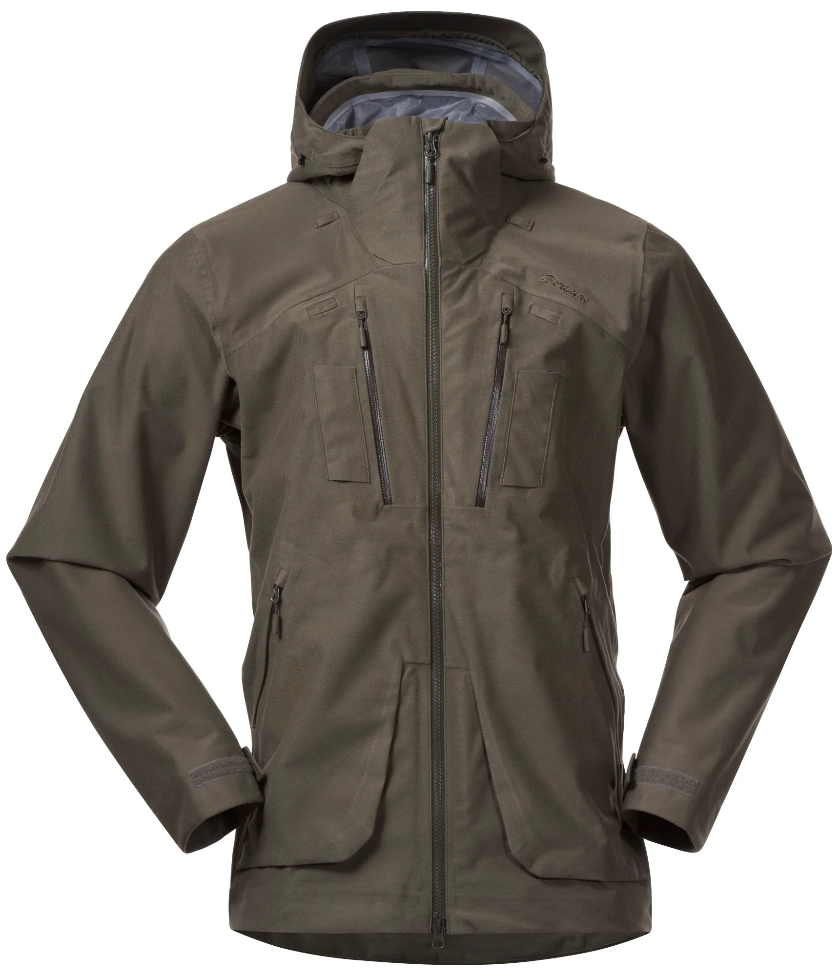 Bergans Unisex Hogna 3L Jacket Green Mud