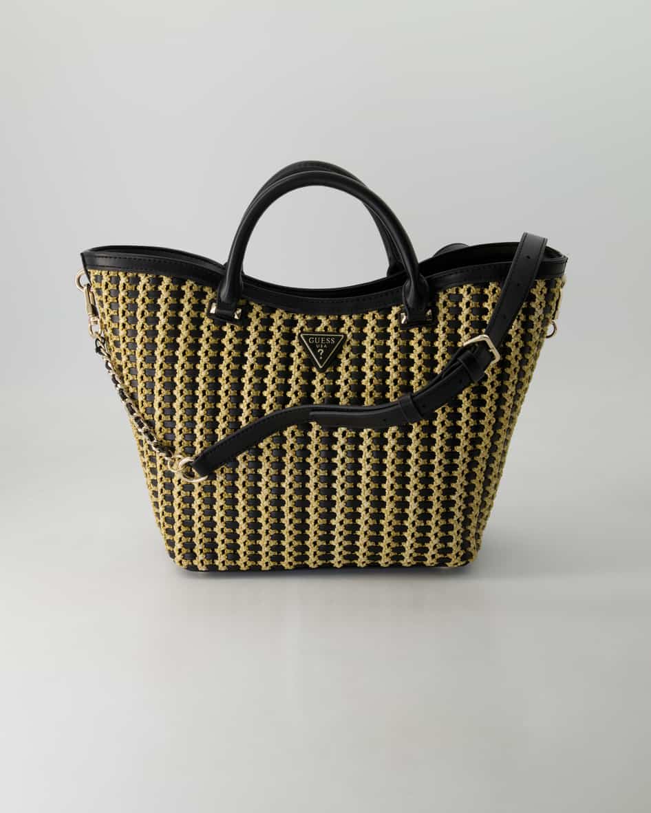 Guess Atalia Tote Handtasche in Schwarz