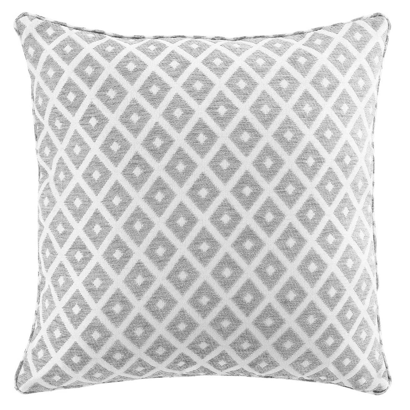 Douceur d'intérieur Coussin déhoussable Mariella gris
