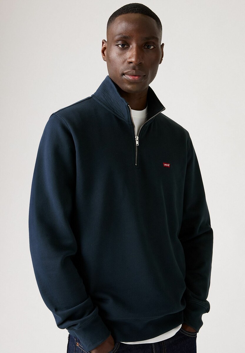 Suéter Levi's com zíper até a metade