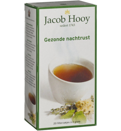 Jacob Hooy Gezonde Nachtrust Thee (20 stuks)