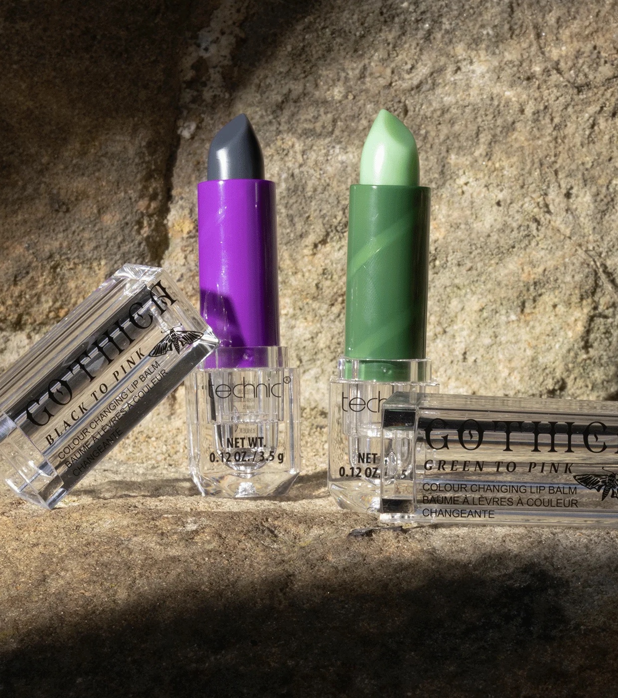 Technic Cosmetics - *Gothica* - Bálsamo que muda de cor com ph - Green To Pink