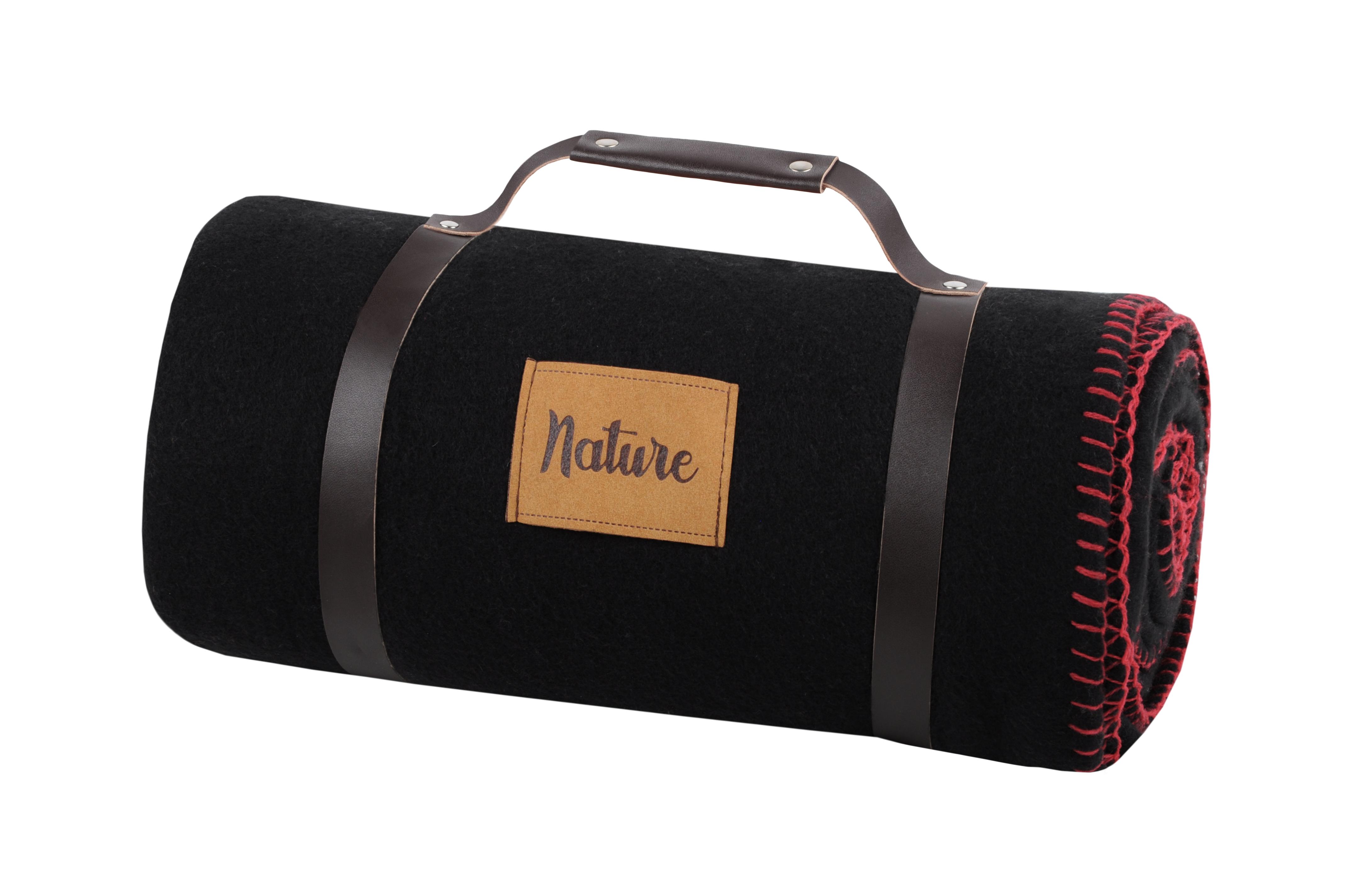 DAWSON PLAID 130X150CM NOIR