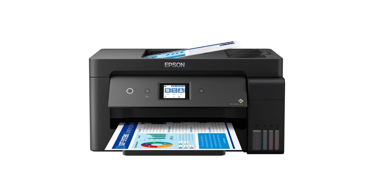EpsonEcoTank ET-15000 all-in-one inkjetprinter met faxfunctie  (Zwart, Scannen, Kopiëren, Faxen, LAN, Wi-Fi)