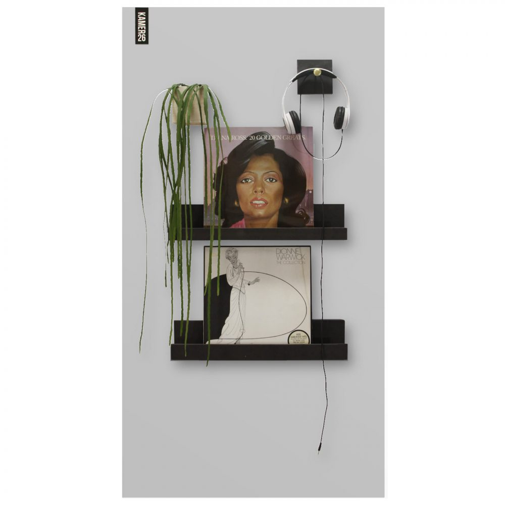 Magneetbord mat – krijtbord lichtgrijs 60x150 cm