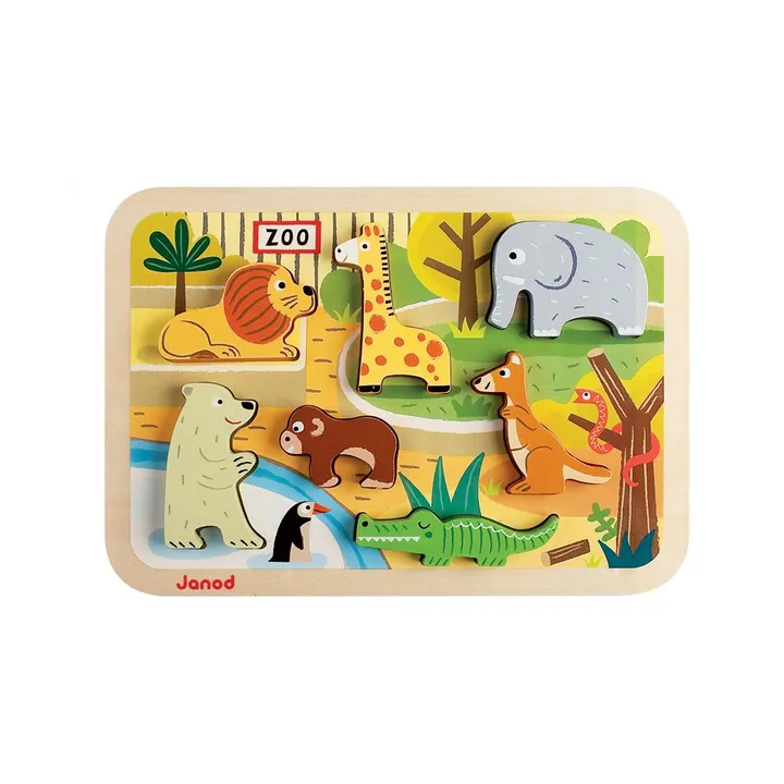 Janod Puzzle Chunky zoo