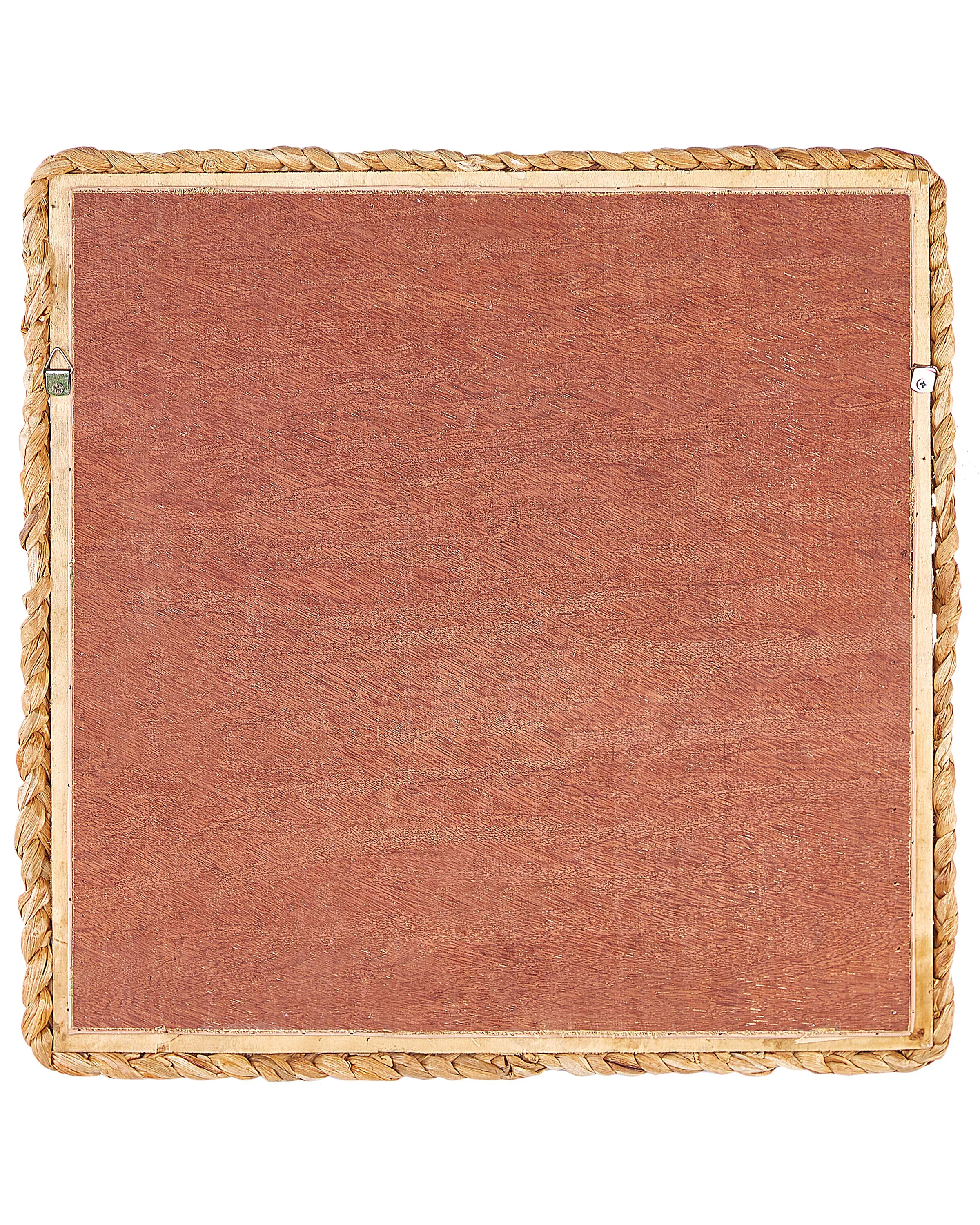 Wandspiegel LANGLI 52 cm 52 cm Wicker Natuurlijk