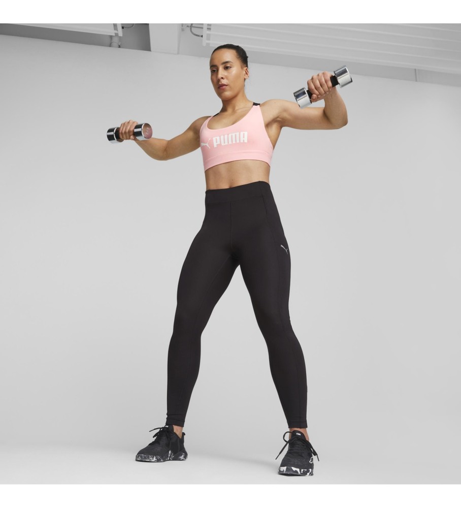 Sutiã de treino Puma Fit Mid Impact, rosa