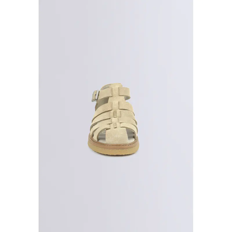 Kick lergo Beige SANDALES Cuir Femme