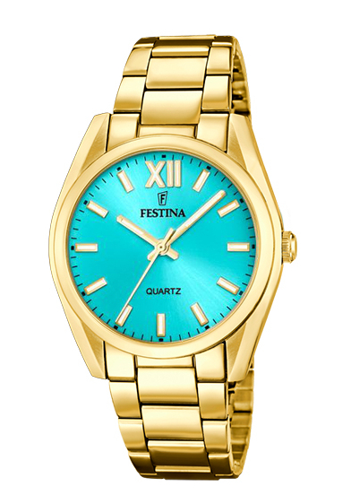Festina Boyfriend Damenuhr Türkis F20640/2