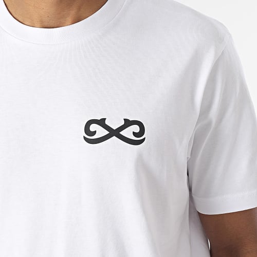 Tee Shirt Oversize Infini Blanc Noir