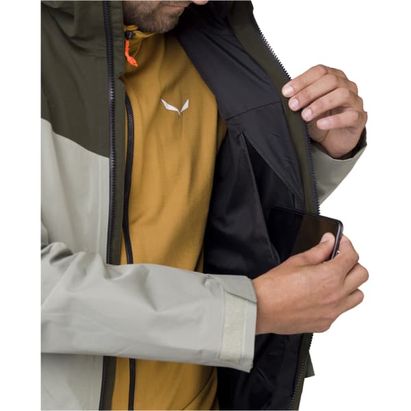 Veste randonnée SALEWA PUEZ GTX 2L JACKET DARK OLIVE