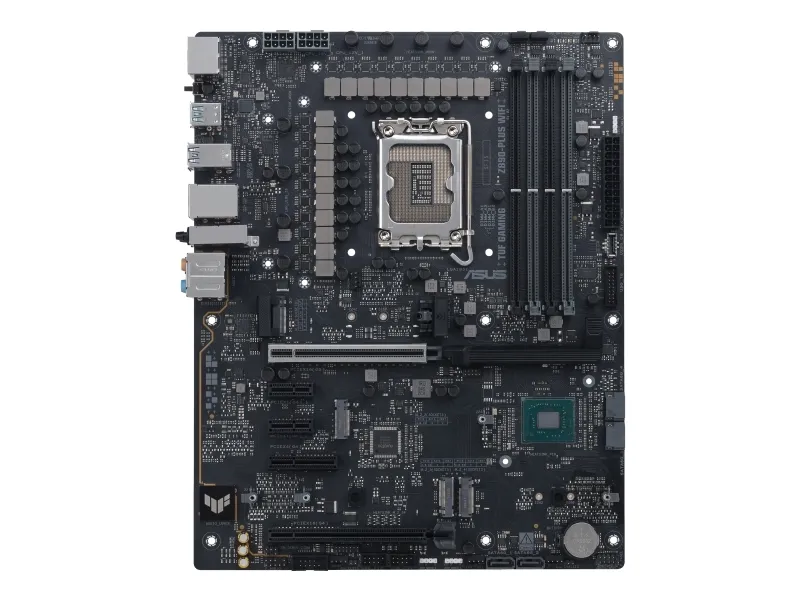 ASUS TUF GAMING Z890-PLUS WIFI - Bundkort - ATX - LGA1851 sokkel - Z890 Chipset - USB4, USB-C 3.2 Gen 2x2, USB 3.2 Gen 2, USB 3.2 Gen 1 - Wi-Fi 7, Bluetooth, 2.5 Gigabit LAN - onboard grafik (CPU påkrævet) - HD Audio (8-kanaler)