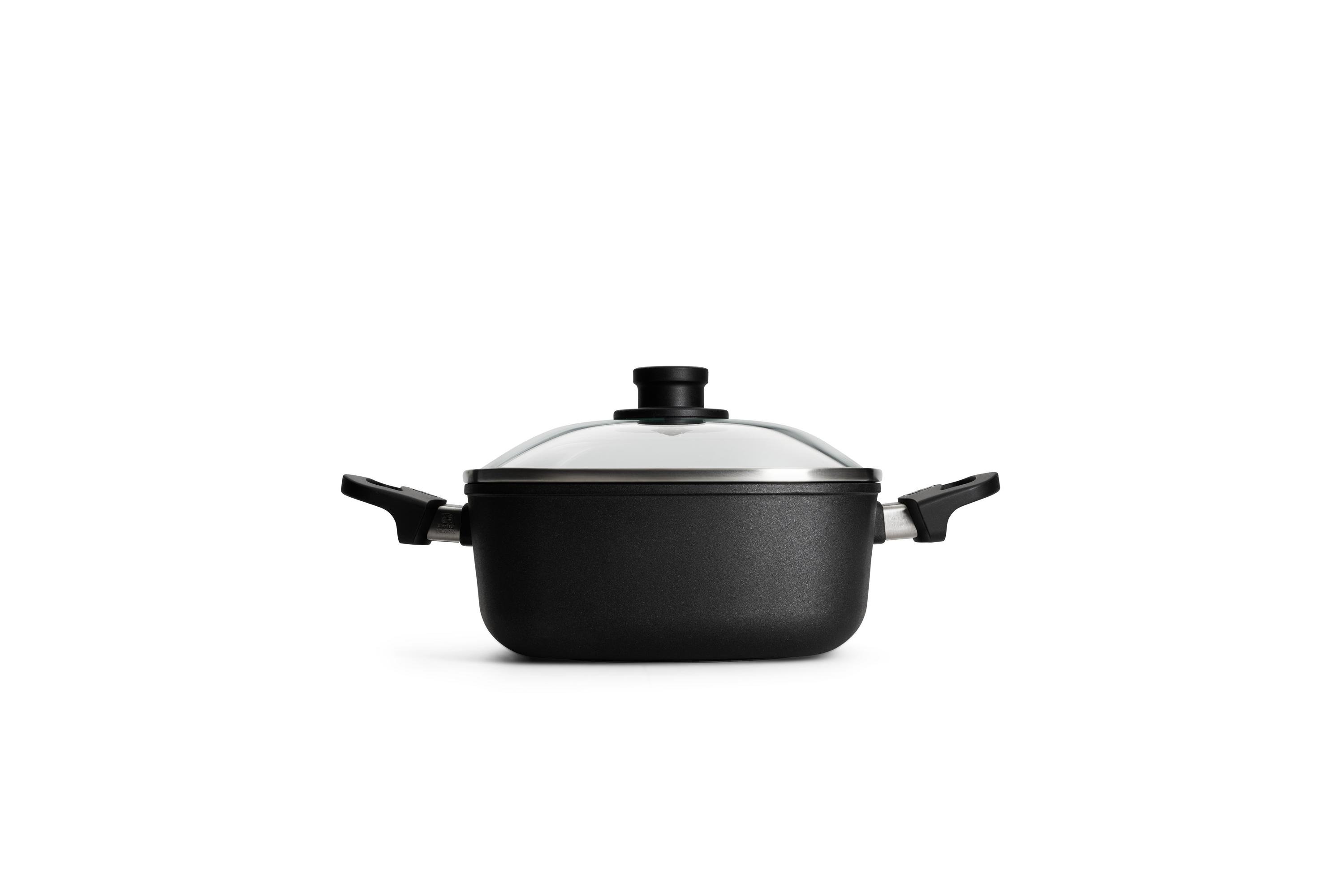 Titan Best Kasserollen-Set, 5-tlg., 28 x 28 + 24 x 24 cm - Herdart: Alle Herdarten inkl. Induktion von WOLL