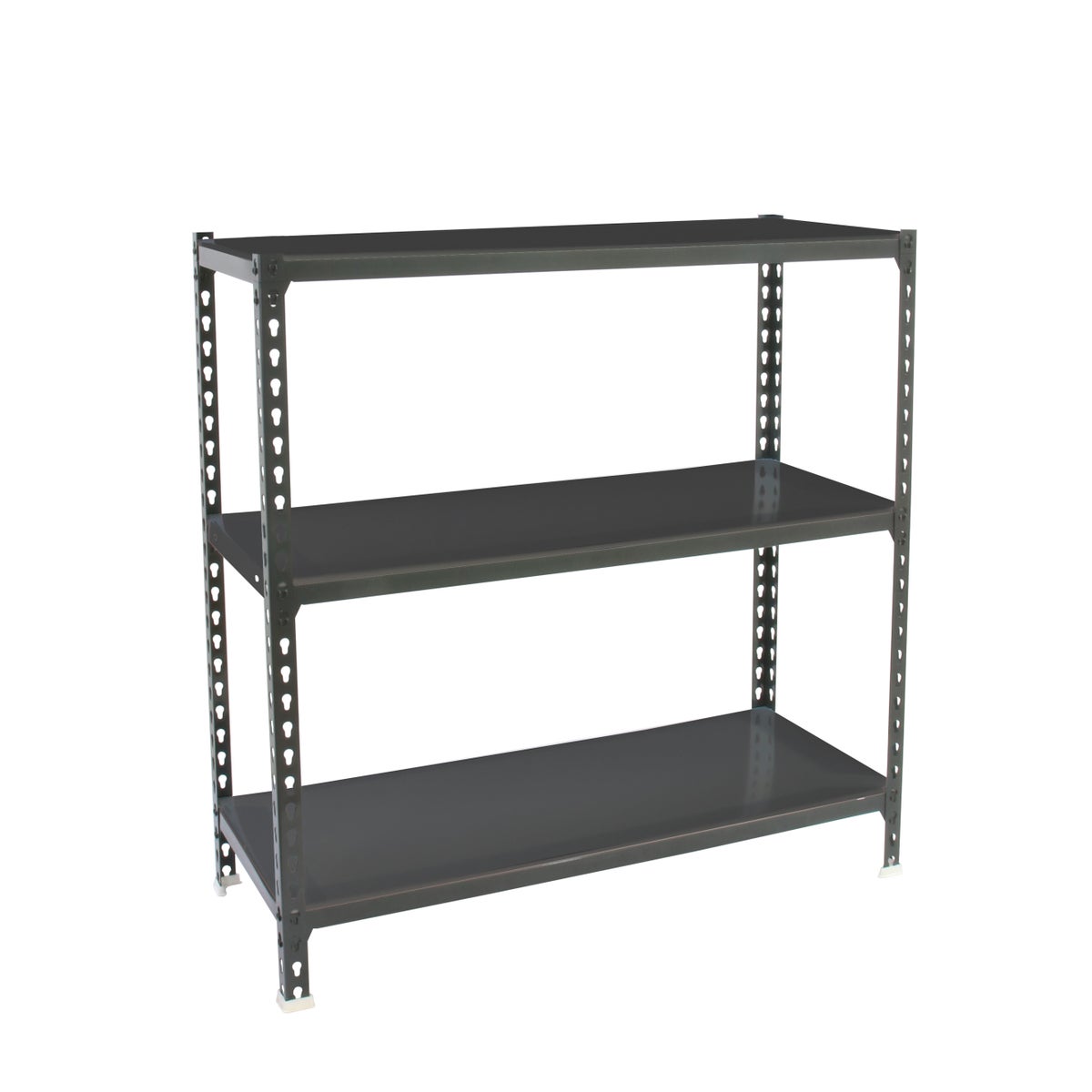 PROREGAL Heavy-Duty Plankkast Baby Metal Shark HxBxD 90 x 110 x 30 cm Plankdraagvermogen 200 kg Antraciet