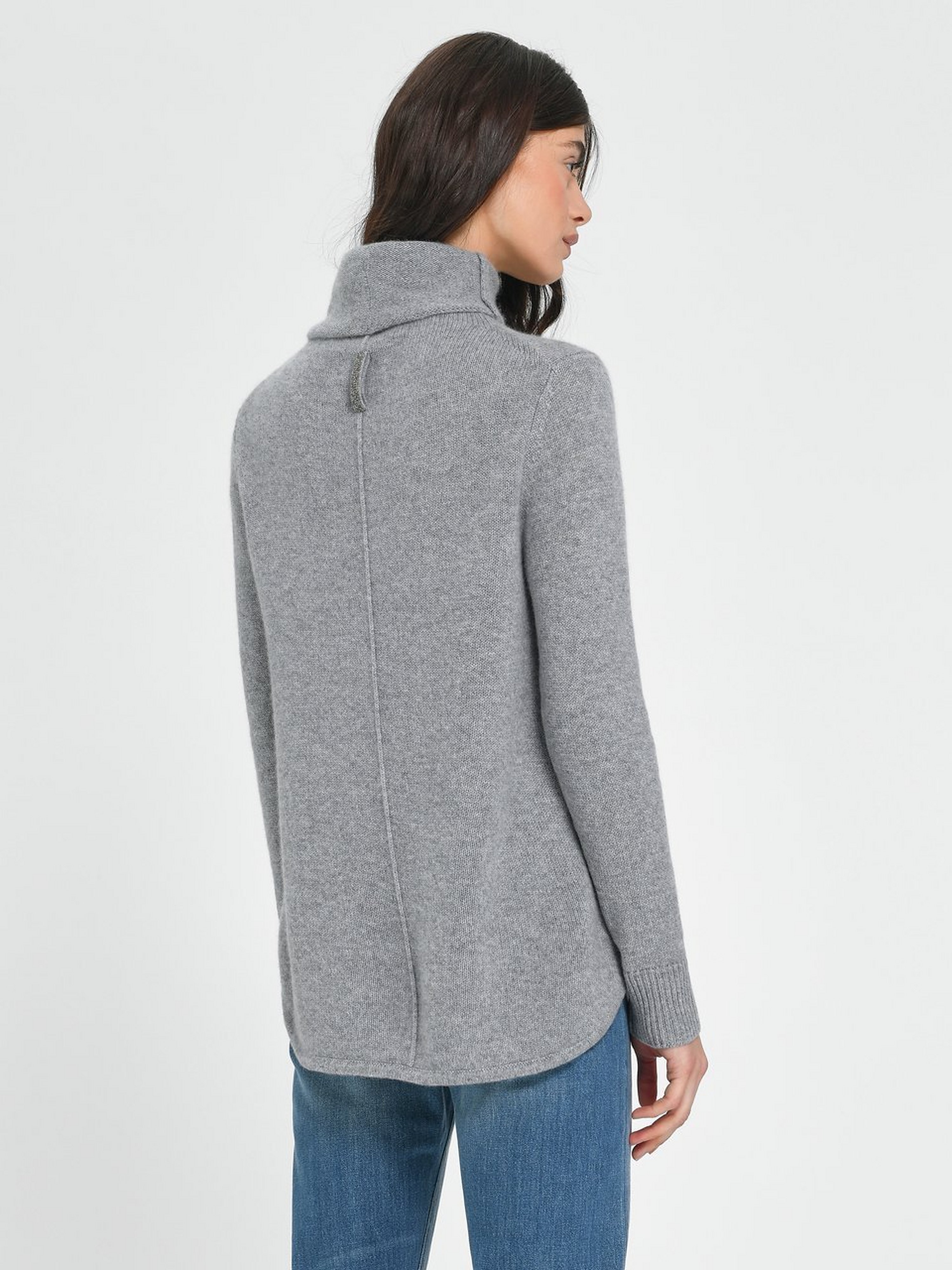 Rollkragen-Pullover