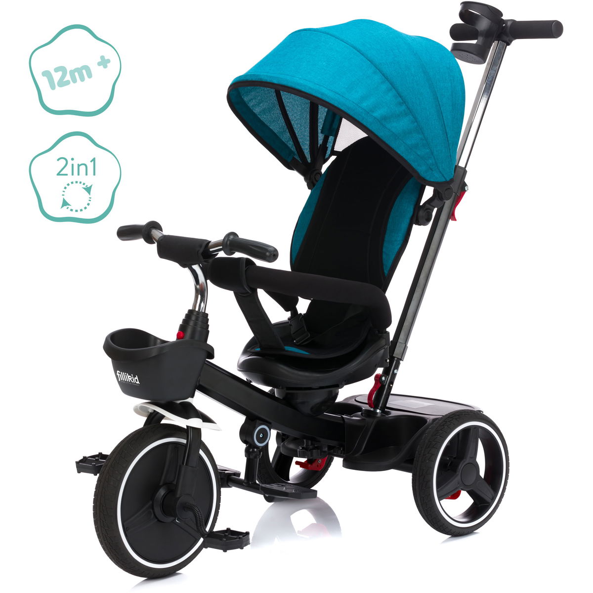 fillikidfillikid   Dreirad Niki 360 türkis