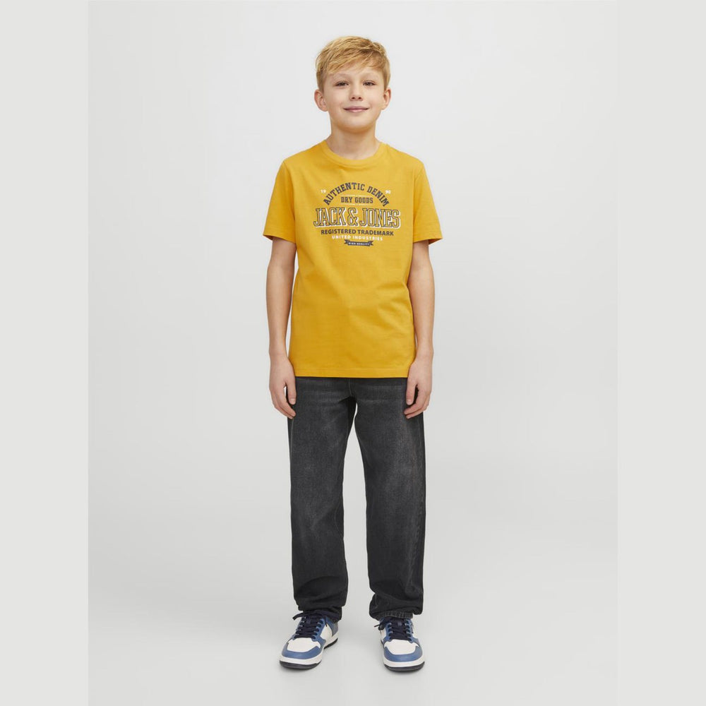 Køb Jack & Jones Junior Black Denim Chris Original Jeans 602 Noos
