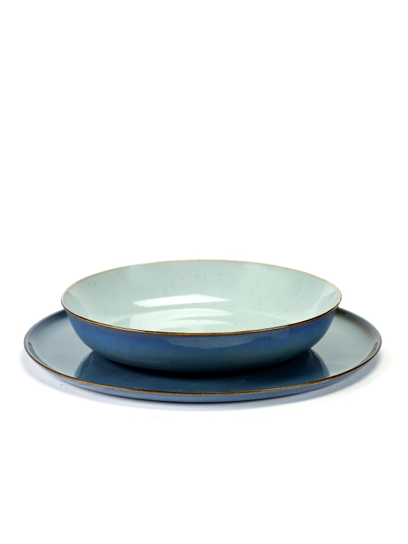 Serax Terres de Rêves by Anita le Grelle dinerbord Ø26 smokey blue